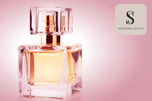 Romantic perfumes Singapore — elegant fragrance bottle for couples