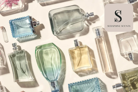 Singapore fragrance shop - collection of authentic perfume bottles by Seraphine Scents