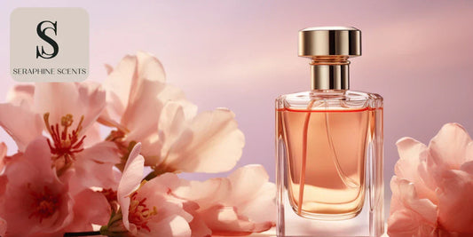 The evolution of men’s perfume — from aftershave to modern fragrances with floral background