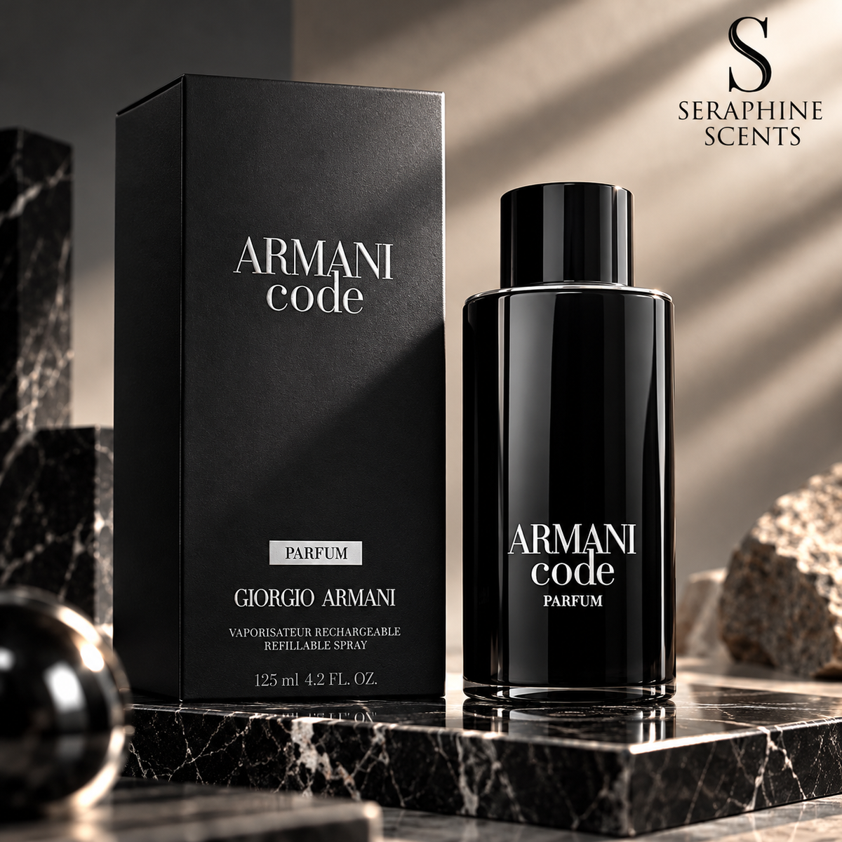Giorgio Armani Code Parfum 125ml – Authentic Fragrance Available in Singapore