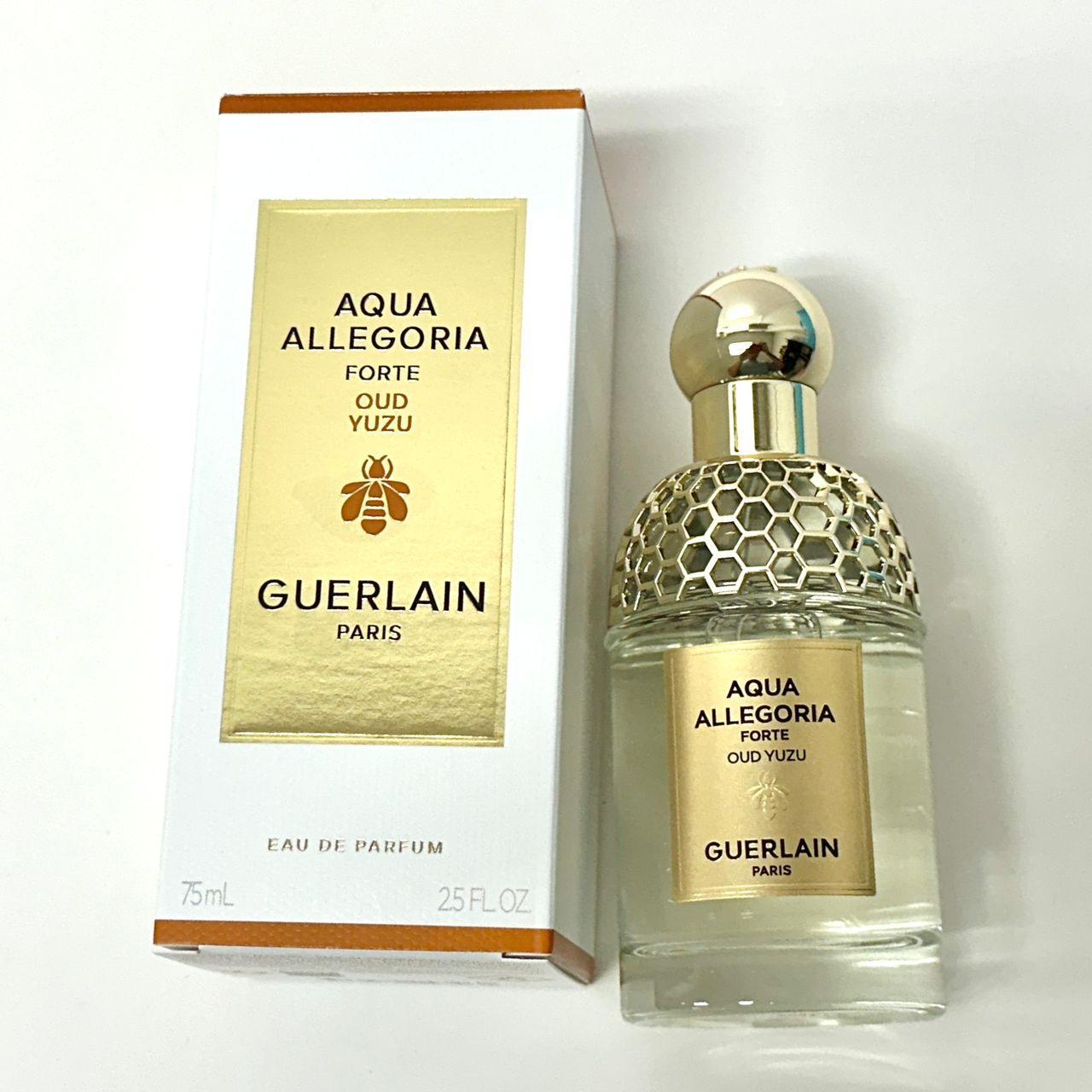 Guerlain Paris Aqua Allegoria Forte Oud Yuzu EDP 75ml – Authentic Fragrance Available in Singapore