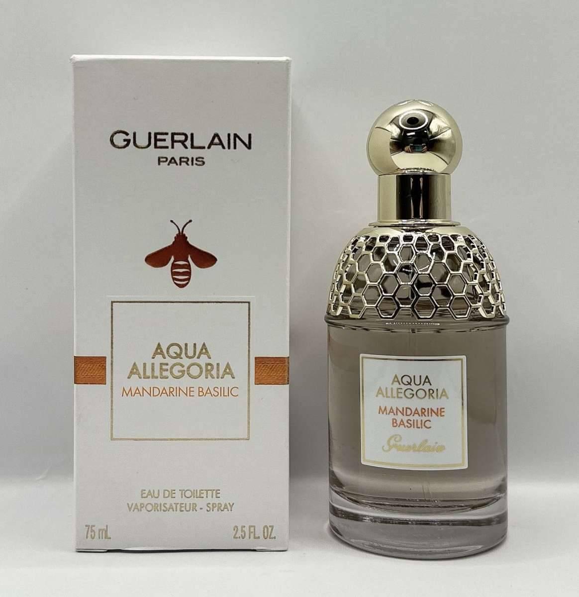 Guerlain Paris Aqua Allegoria Mandarine Basilic EDT 75ml – Authentic Fragrance Available in Singapore
