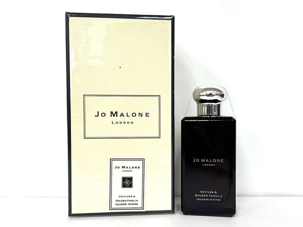 Jo Malone Vetiver & Golden Vanilla Cologne Intense 100ml – Authentic Fragrance Available in Singapore