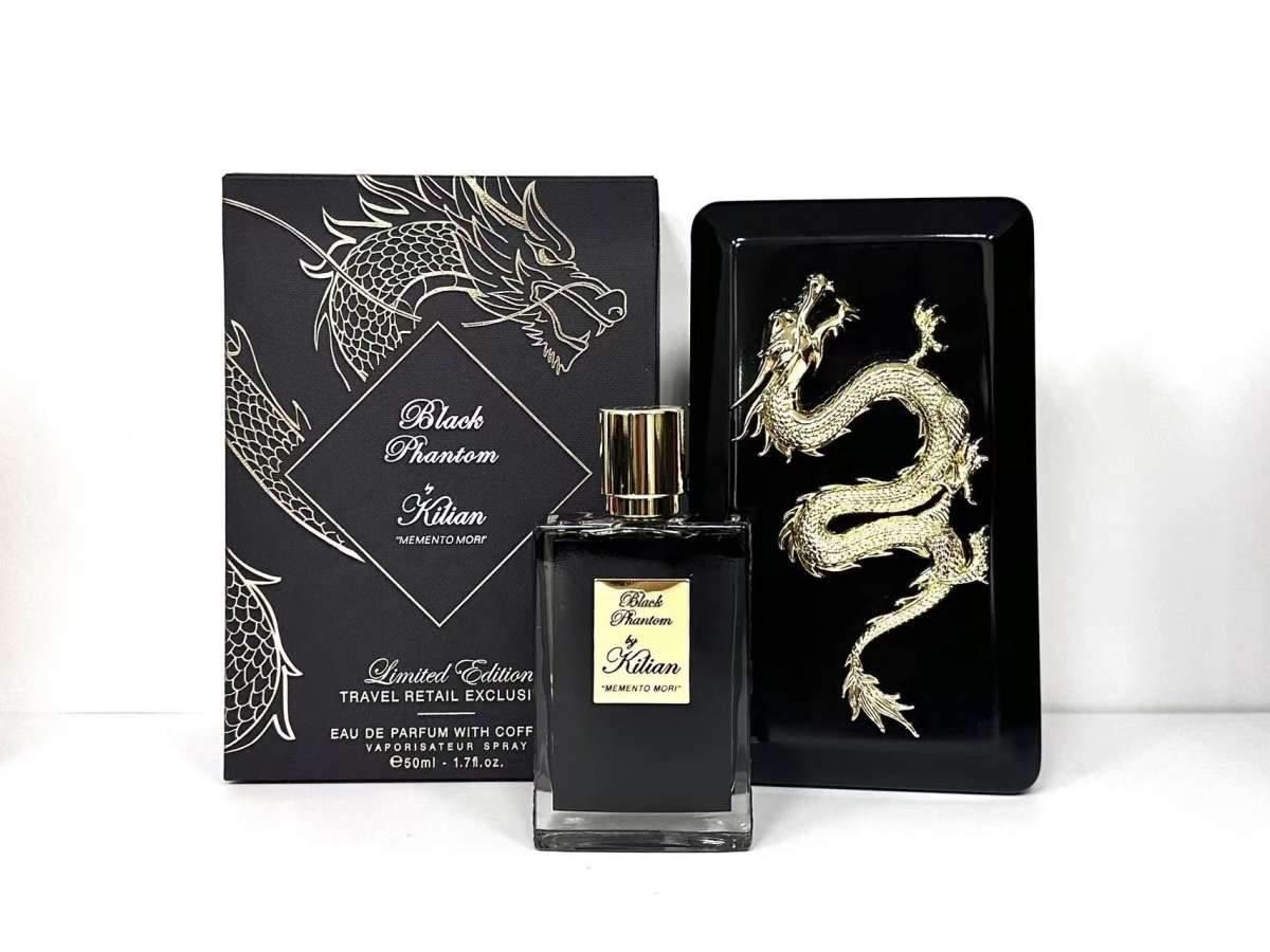 Kilian Black Phantom Memento Mori Limited Edition Travel Retail Exclusive EDP With Coffret 50ml – Authentic Fragrance Available in Singapore