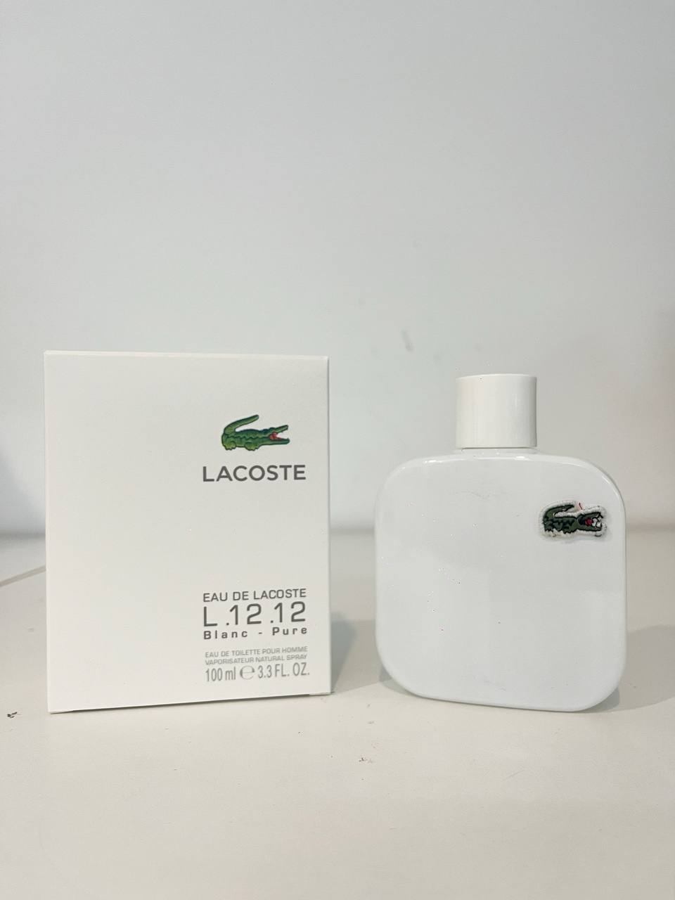 Lacoste L.12.12 Blanc Pure EDT 100ml – Authentic Fragrance Available in Singapore
