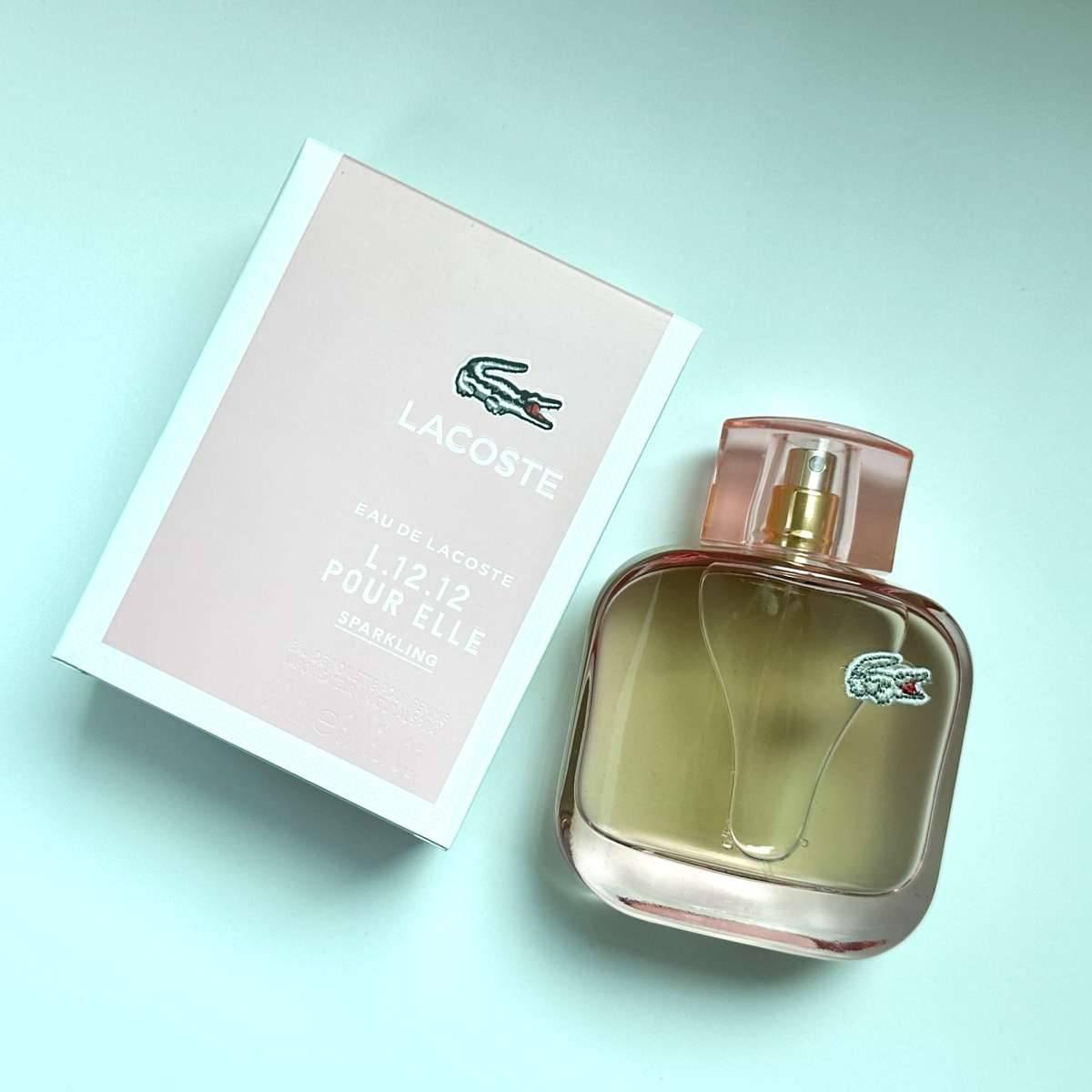 Lacoste L.12.12 Pour Elle Sparkling EDT 90ml – Authentic Fragrance Available in Singapore