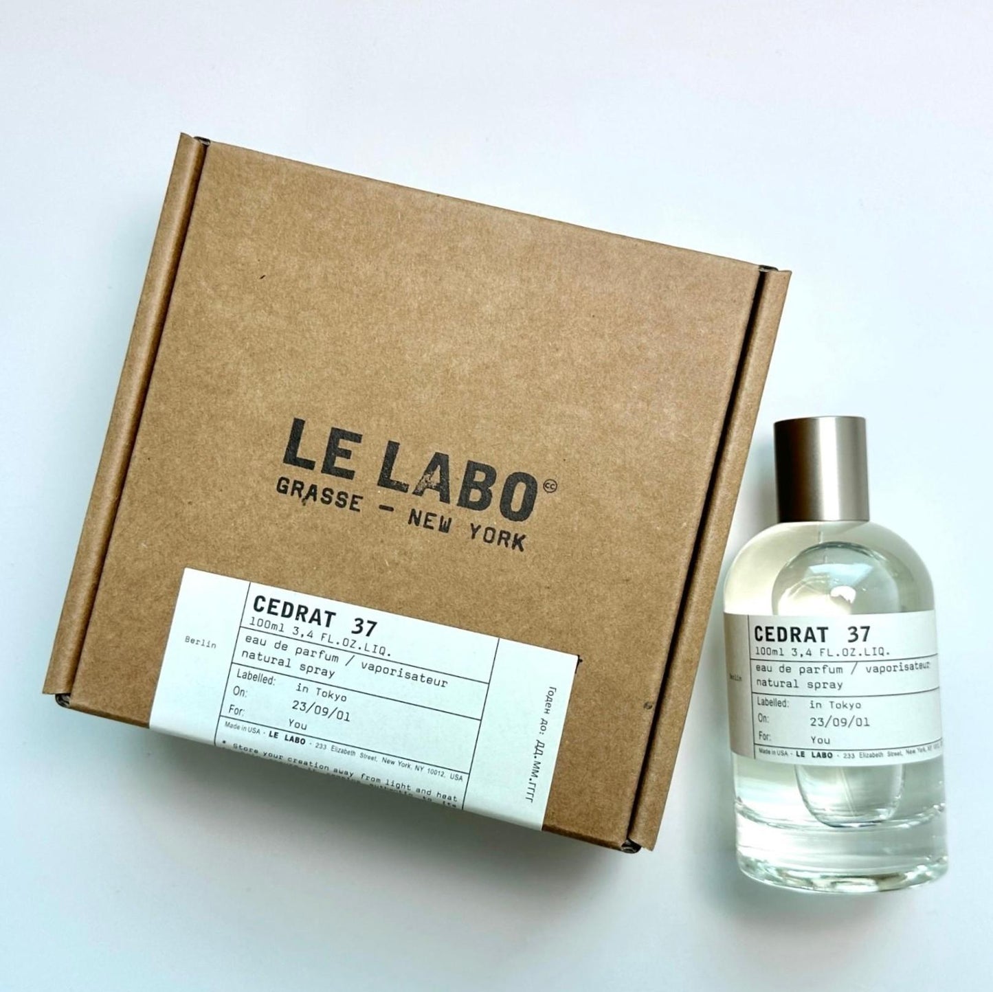 Le Labo Cedrat 37 EDP 100ml – Authentic Fragrance Available in Singapore