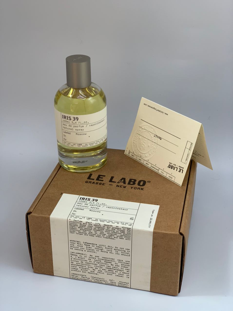 Le Labo Iris 39 EDP 100ml – Authentic Fragrance Available in Singapore