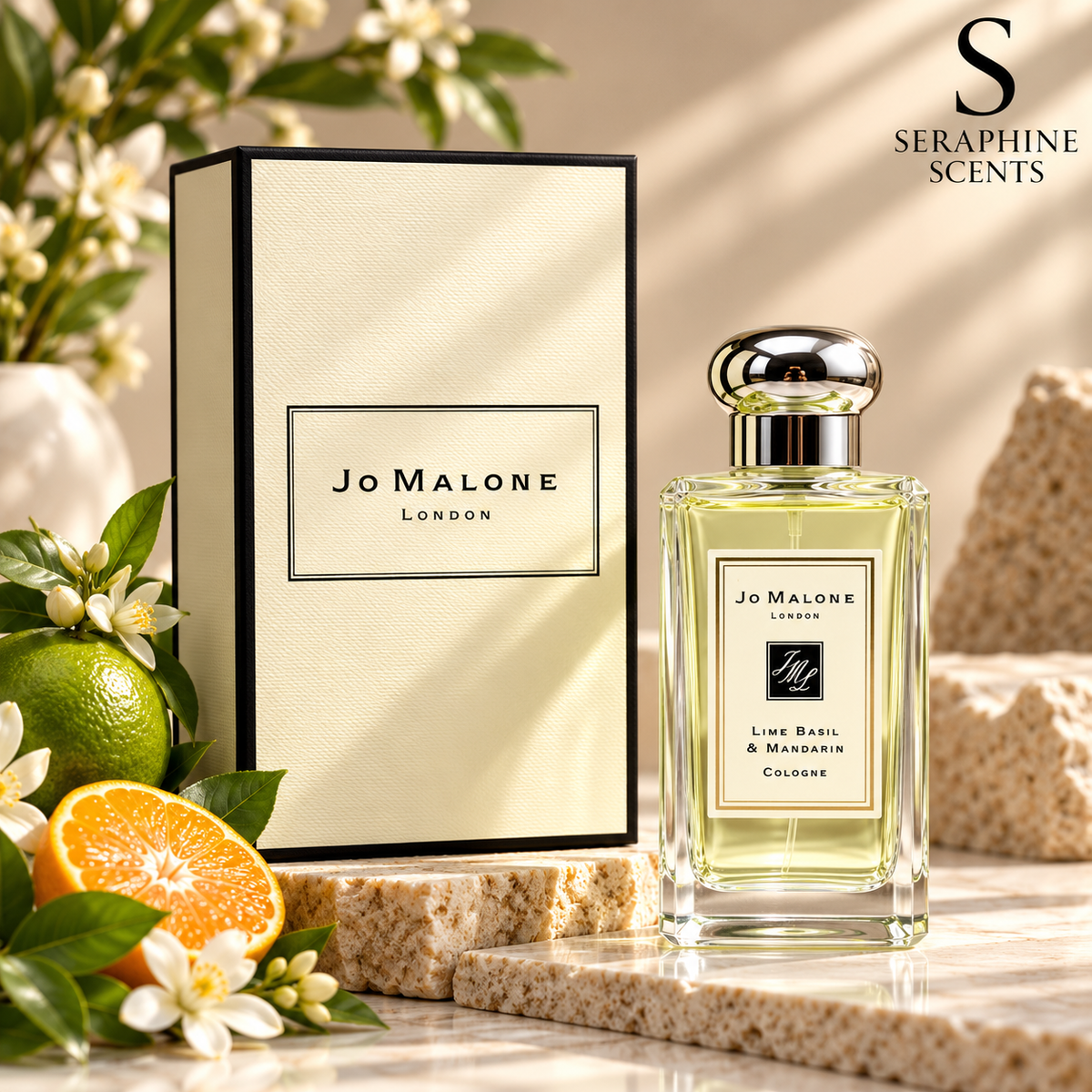 Jo Malone Lime Basil & Mandarin Cologne 100ml – Authentic Fragrance Available in Singapore