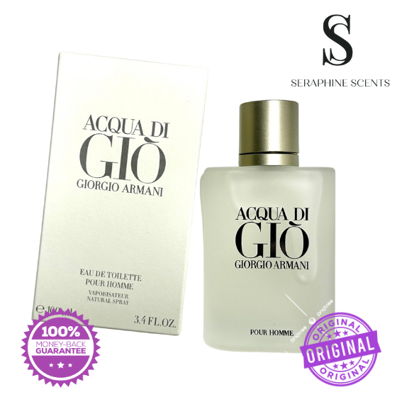 Giorgio Armani Acqua Di Giò Pour Homme 100ml EDT – Authentic Fragrance Available in Singapore