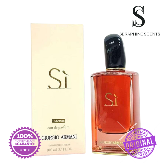 Giorgio Armani Sì Intense EDP 100ml – Authentic Fragrance Available in Singapore