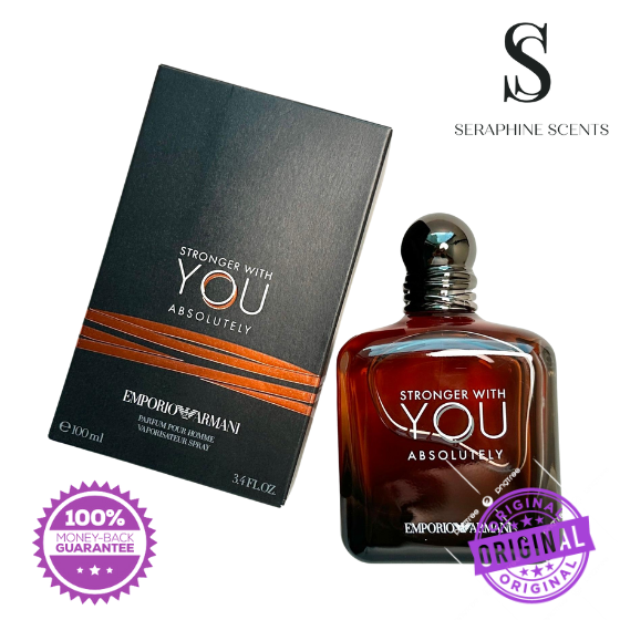 Emporio Armani Stronger With You Absolutely Parfum Pour Homme 100ml – Authentic Fragrance Available in Singapore