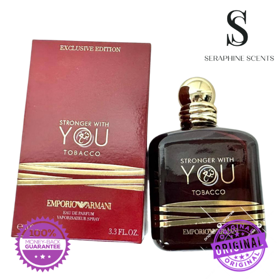 Emporio Armani Stronger With You Tobacco EDP Exclusive Edition 100ml – Authentic Fragrance Available in Singapore