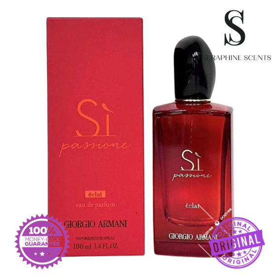 Giorgio Armani Sì Passione Éclat EDP 100ml – Authentic Fragrance Available in Singapore