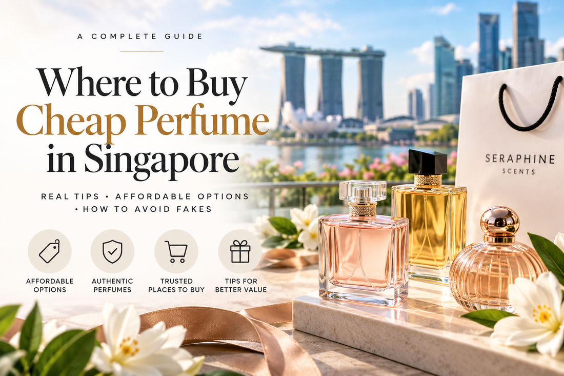 Where to buy cheap perfume in Singapore – affordable authentic fragrances and perfume shopping guide by Seraphine Scents