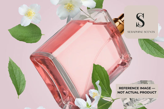 Apple Brandy By Kilian On The Rocks perfume Singapore luxury fragrance reference image with floral pink bottle by Seraphine Scents