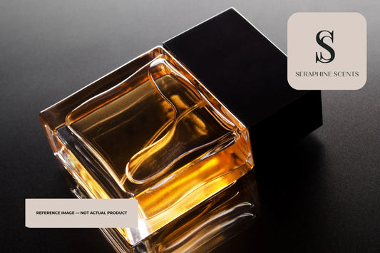 Atelier Cologne Musc Imperial Cologne Absolue luxury perfume bottle amber liquid black background elegant fragrance 