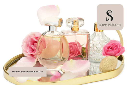 Atelier Cologne Orange Sanguine perfume bottle with roses luxury fragrance display Seraphine Scents Singapore 