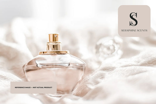 Atelier Cologne Orange Sanguine Pure Parfum luxury perfume bottle soft beige aesthetic elegant fragrance background 