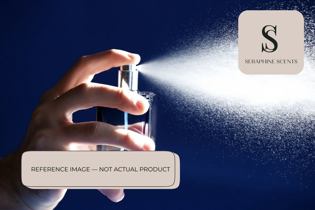 Bvlgari Allegra Riva Solare perfume reference image showing fragrance spray mist for educational use in Singapore