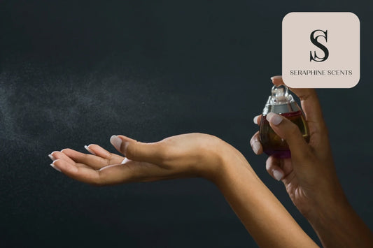 Applying Bvlgari Pour Homme perfume on skin, clean and classic men’s fragrance ideal for daily wear in Singapore’s humid climate