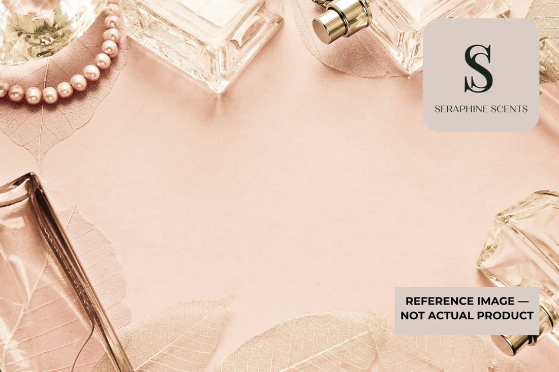 Byredo Lil Fleur Perfume Singapore luxury fragrance blog banner with elegant perfume bottles and Seraphine Scents branding 