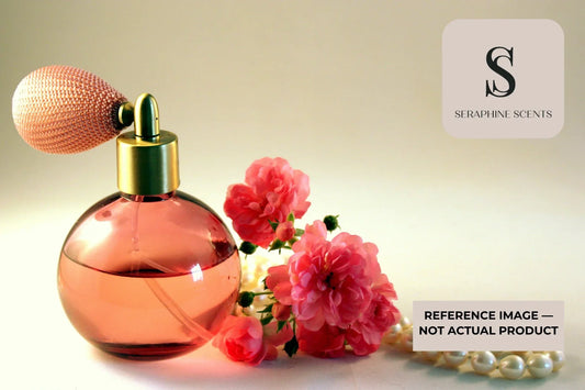 Byredo Open Sky Perfume Singapore luxury fragrance reference image with pink perfume bottle and flowers