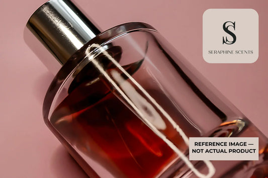 Byredo Space Rage Travx perfume bottle close up with amber liquid modern niche fragrance Singapore backdrop 