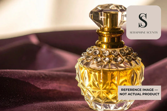 Can’t Stop Loving You By Kilian Perfume Singapore luxury perfume bottle with golden crystal design and Seraphine Scents branding