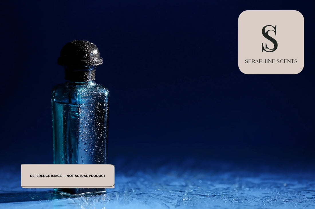 Creed Himalaya perfume bottle luxury fragrance Singapore comparison with Silver Mountain Water blue background reference image