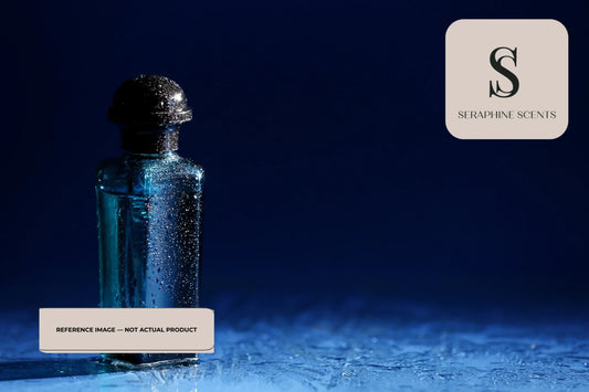 Creed Himalaya perfume bottle luxury fragrance Singapore comparison with Silver Mountain Water blue background reference image