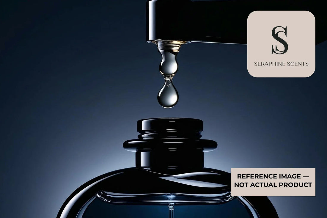 Luxury perfume bottle close-up with fragrance dropper showcasing Diptyque Eau Nabati Gift Box Singapore perfume reference image 