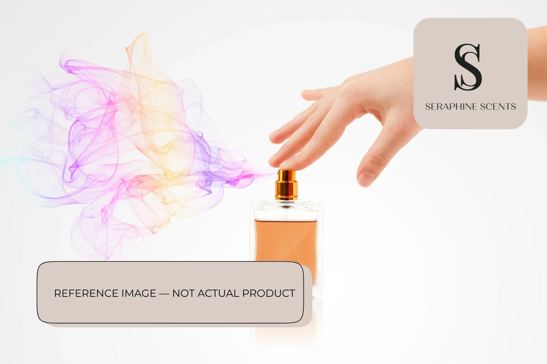 Jo Malone Osmanthus Blossom perfume reference image showing fragrance spray concept – not actual product