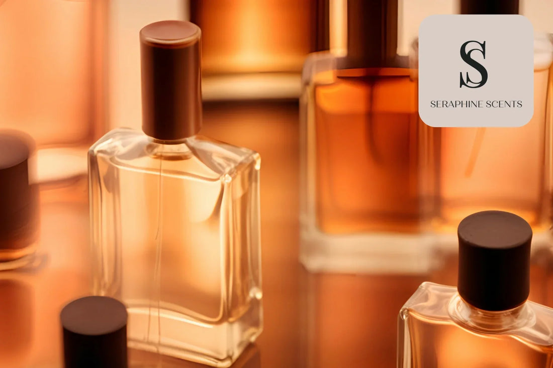 Light perfumes for women Singapore – elegant feminine fragrance bottles by Seraphine Scents
