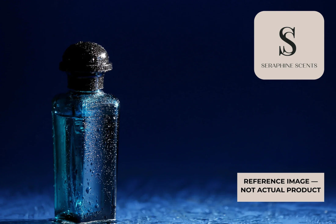 Penhaligons Empressa perfume Singapore elegant blue glass fragrance bottle luxury aesthetic Seraphine Scents 