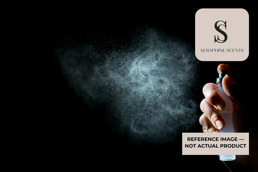 perfume spray mist in dark background luxury fragrance application Singapore 