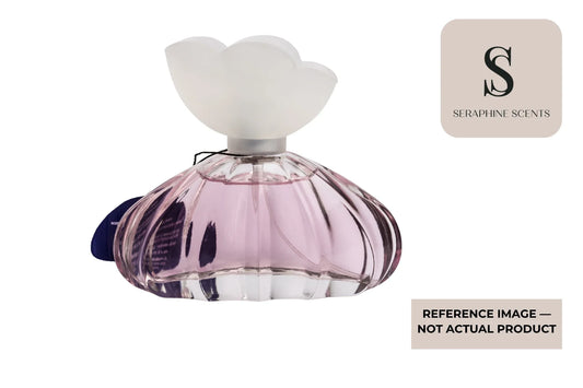 Xerjoff Casamorati La Tosca Perfume Singapore reference image featuring an elegant pink fragrance bottle with a sculpted white floral cap on a white background.