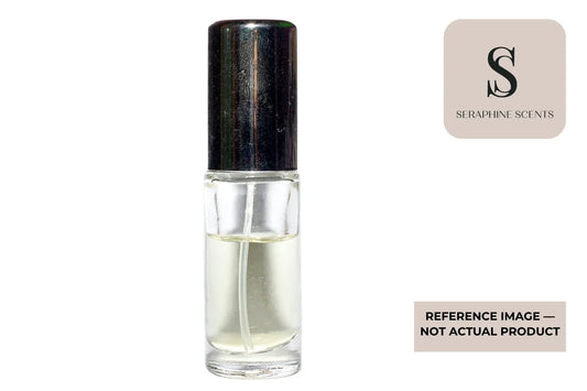 Xerjoff Coro Perfume Singapore reference image featuring a minimalist clear fragrance bottle with a black cap on a white background.