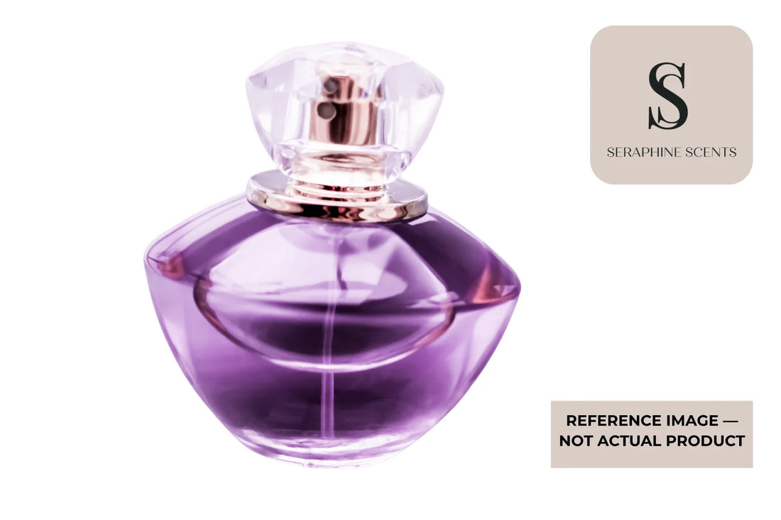 Xerjoff Opera Perfume Singapore reference image featuring an elegant purple luxury perfume bottle with a faceted clear cap on a white background.