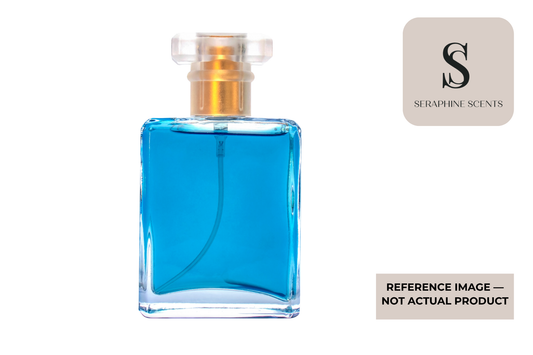 Xerjoff Renaissance Perfume Singapore reference image featuring a fresh blue luxury perfume bottle with elegant gold and clear glass details.