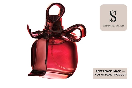 Xerjoff Uden Perfume Singapore reference image featuring an artistic red luxury perfume bottle on a clean white background.