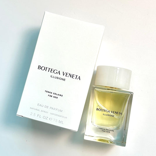 Bottega Veneta Illusione Tonka Solaire For Her EDP 75ml – Authentic Fragrance Available in Singapore