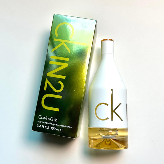 Calvin Klein Ck In2u For Her EDT 100ml – Authentic Fragrance Available in Singapore