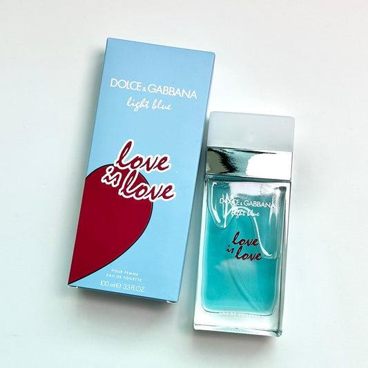 Dolce & Gabbana Light Blue Love Is Love Pour Femme EDT 100ml Limited Edition – Authentic Fragrance Available in Singapore