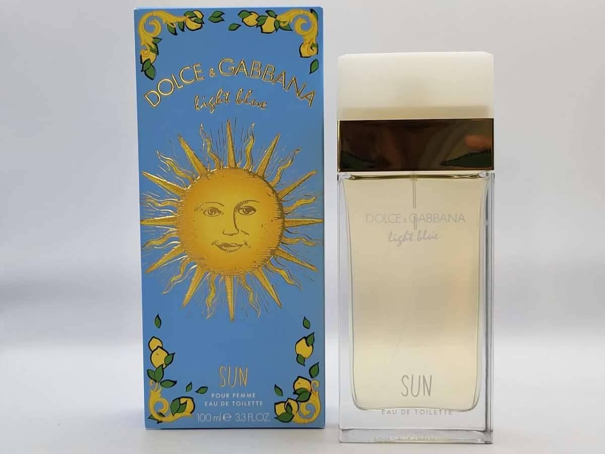 Dolce & Gabbana Light Blue Sun Pour Femme EDT 100ml – Authentic Fragrance Available in Singapore