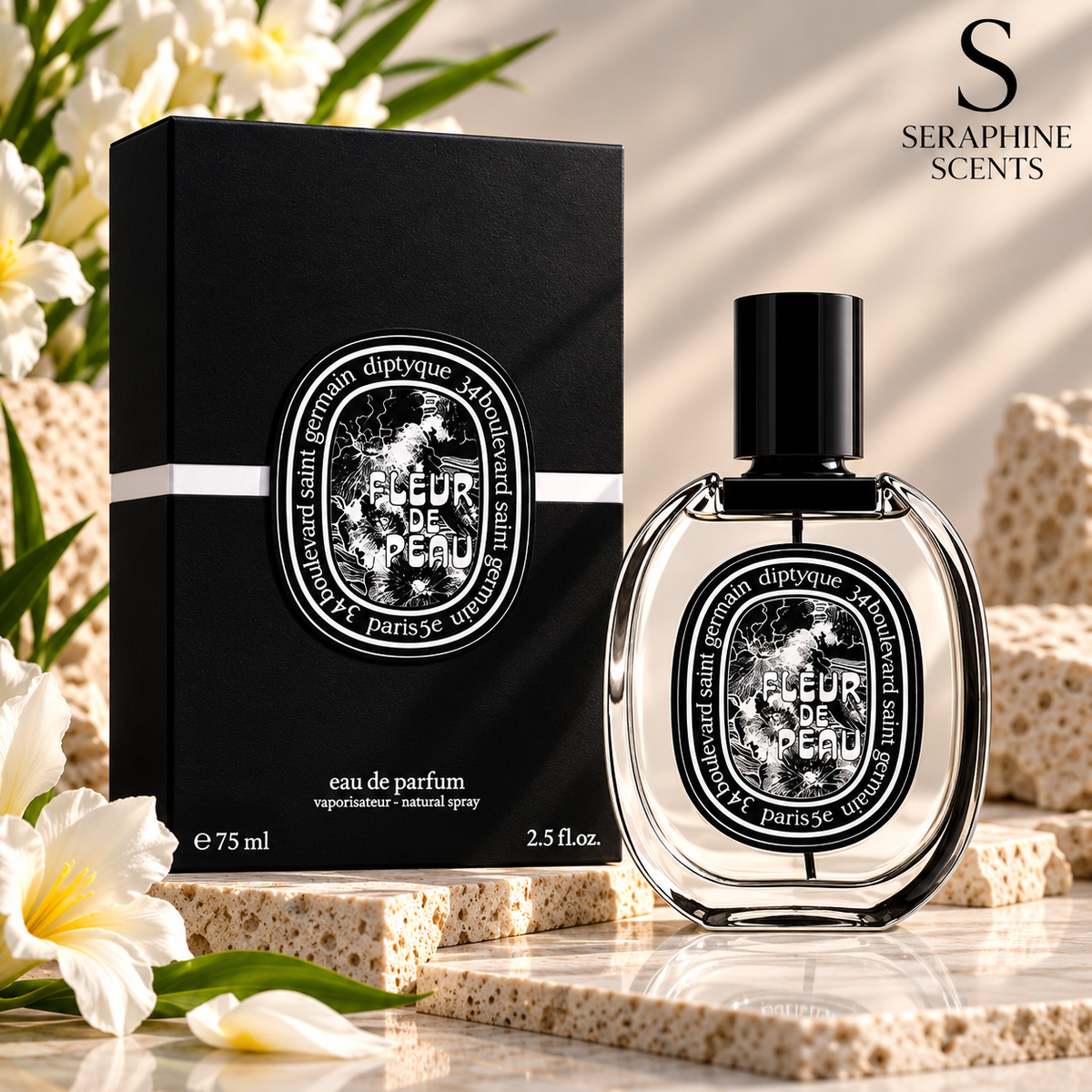 Diptyque Fleur De Peau EDP 75ml – Authentic Fragrance Available in Singapore