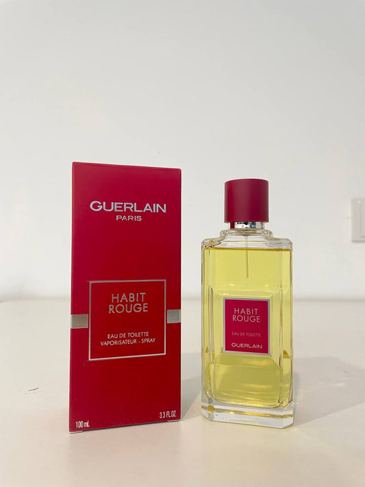 Guerlain Paris Habit Rouge EDT 100ml – Authentic Fragrance Available in Singapore