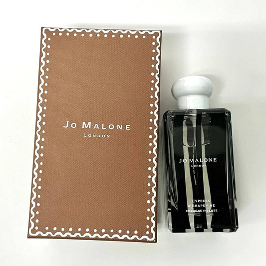 Jo Malone Cypress & Grapevine Cologne Intense 100ml Limited Edition Brown Box – Authentic Fragrance Available in Singapore