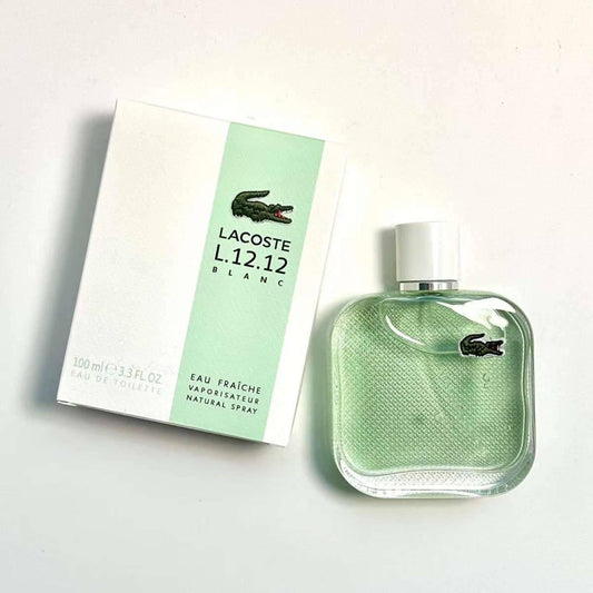 Lacoste L.12.12 Blanc Eau Fraiche EDT 100ml – Authentic Fragrance Available in Singapore