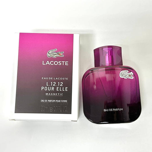 Lacoste L.12.12 Pour Elle Magnetic EDP Pour Femme 80ml – Authentic Fragrance Available in Singapore